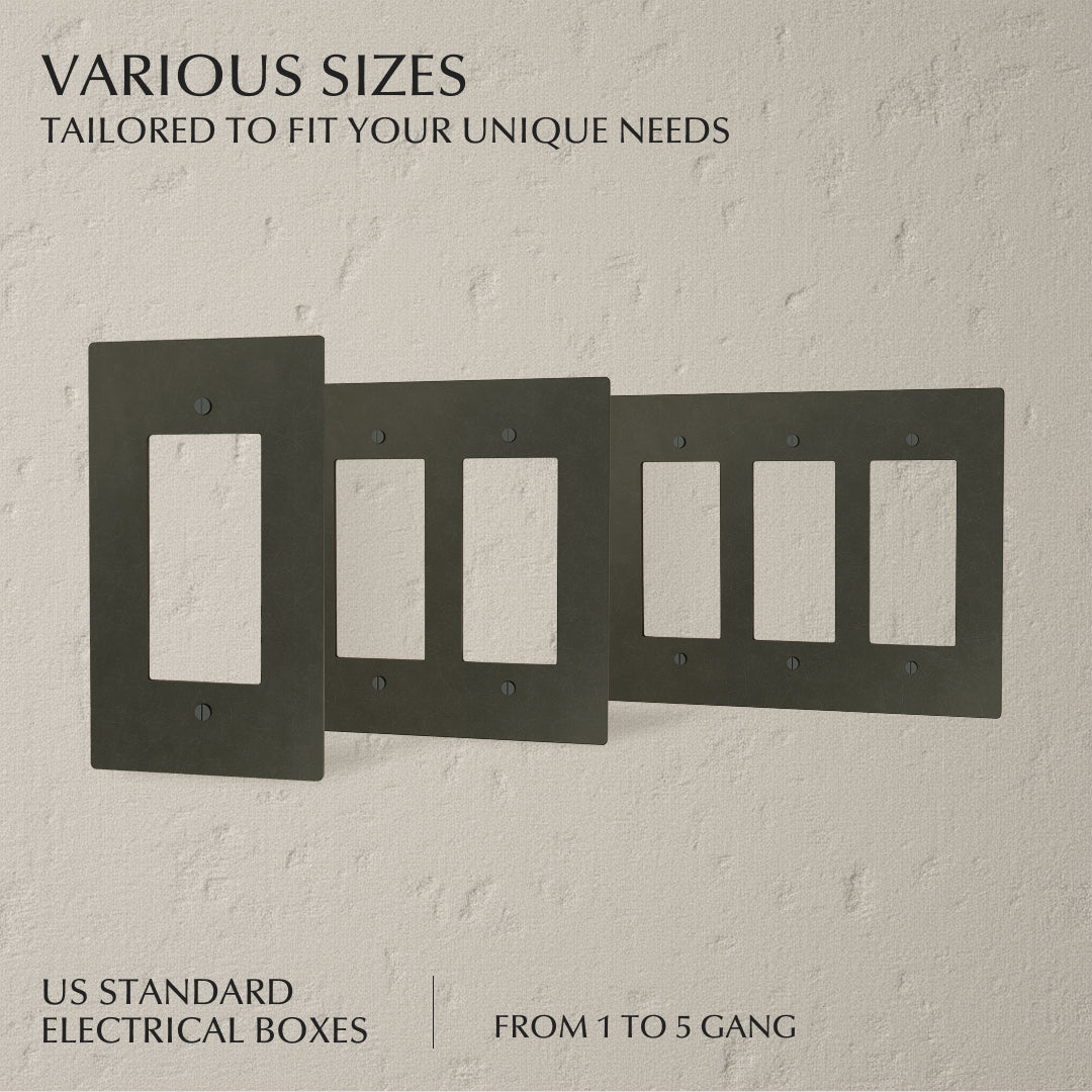 The Brass Plate (Bronze with Patina) - Residence Supply