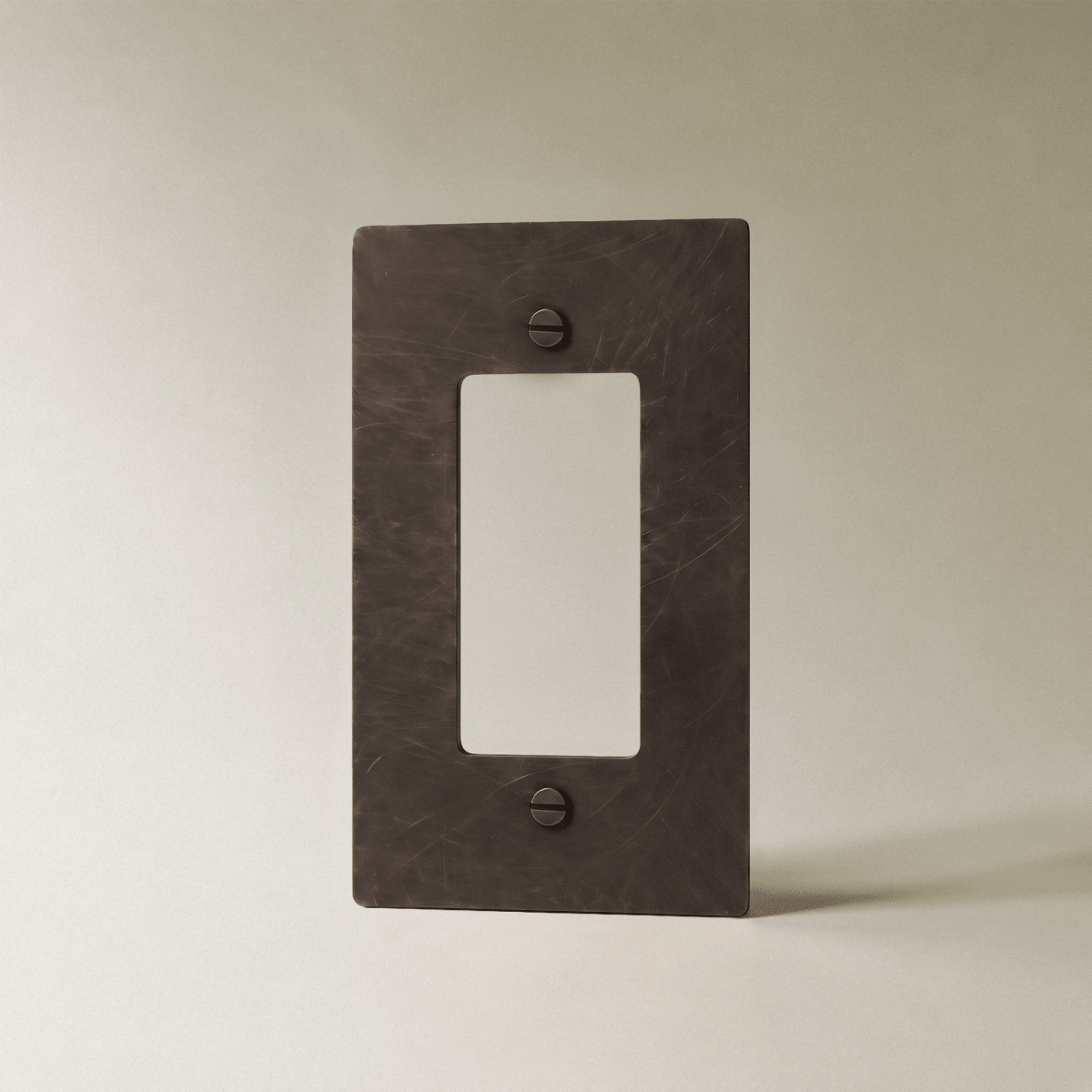 The Brass Plate (Bronze with Patina) - Residence Supply
