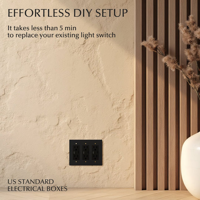 The Brass Plate (Night Black with Brass) - Residence Supply