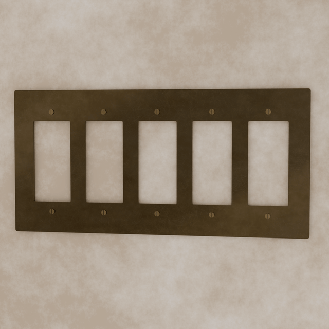 The Brass Plate (Vintage Brass With Patina) - Residence Supply