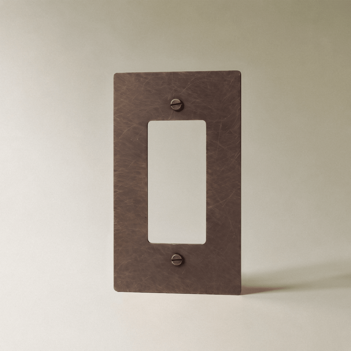 The Brass Plate (Vintage Brass With Patina) - Residence Supply