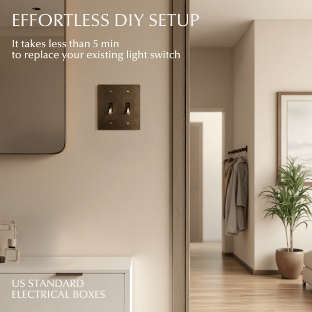 The Brass Plate (Vintage Brass With Patina) - Residence Supply