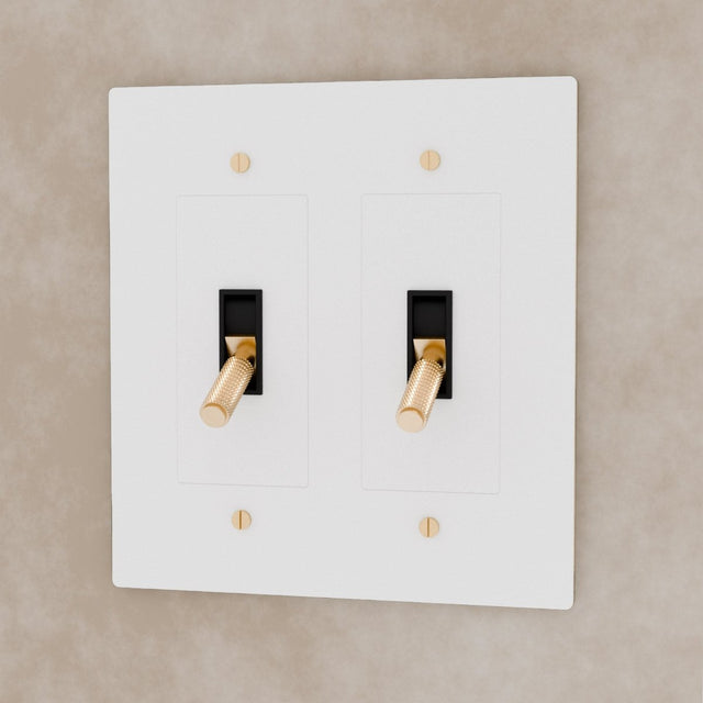 The Brass Toggle Switch (1 to 5 Gang) - Residence Supply