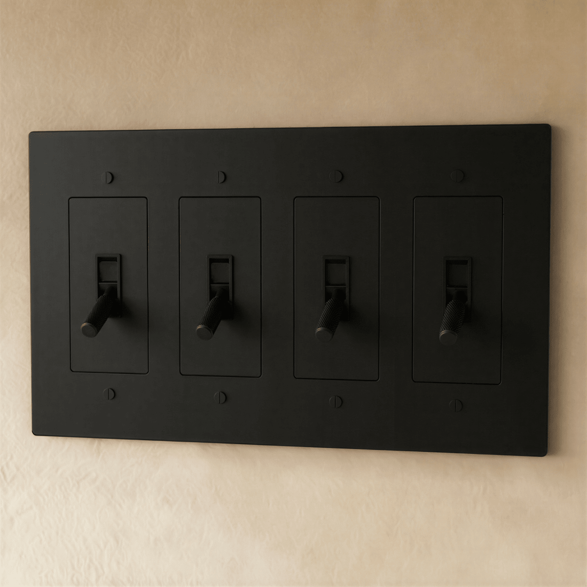 The Brass Toggle Switch (1 to 5 Gang) - Residence Supply