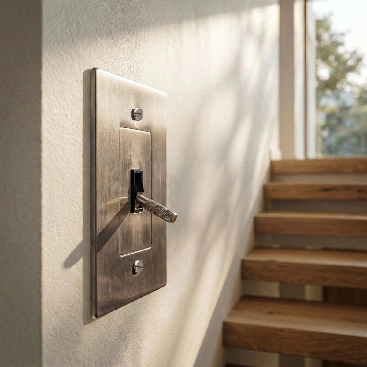 The Brass Toggle Switch (1 to 5 Gang) - Residence Supply
