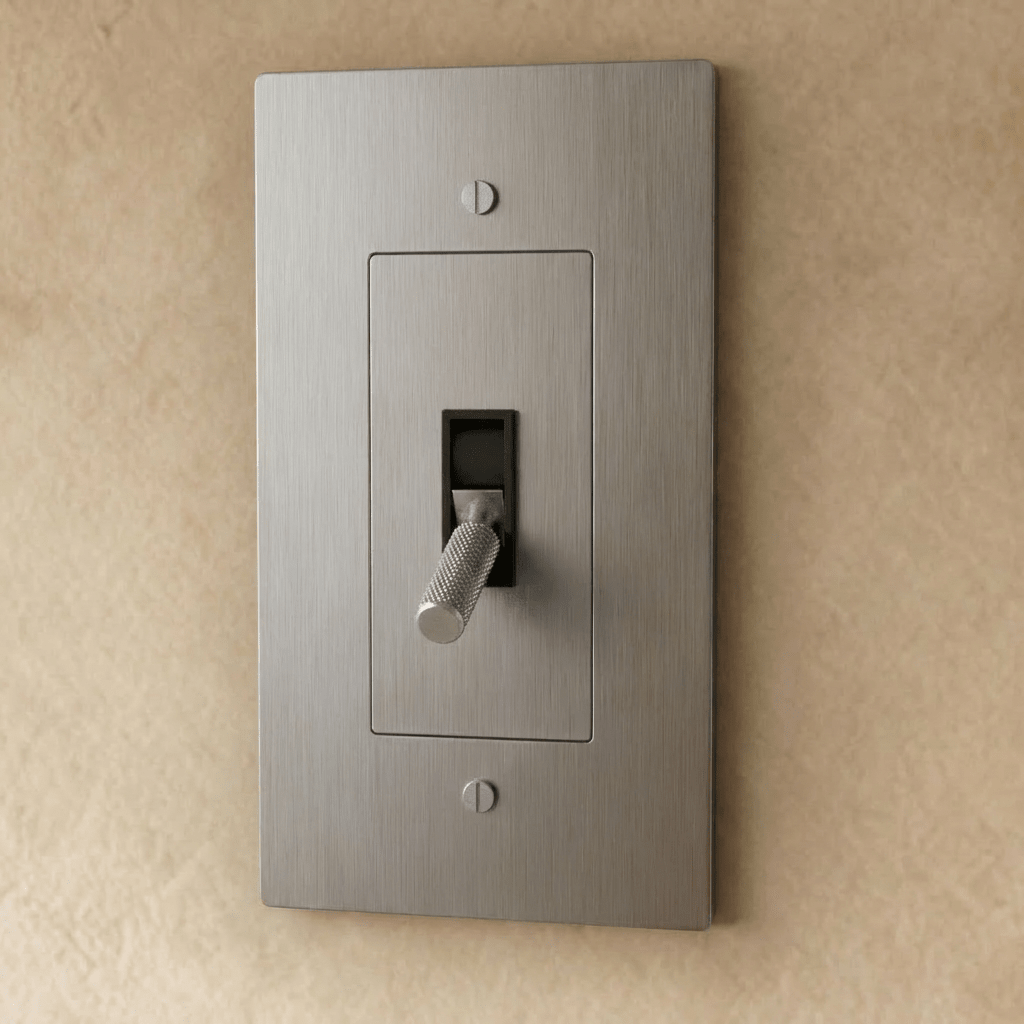 The Brass Toggle Switch (1 to 5 Gang) - Residence Supply