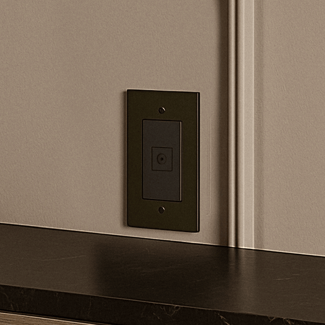 The Brass TV Socket (1 - Gang) - Residence Supply