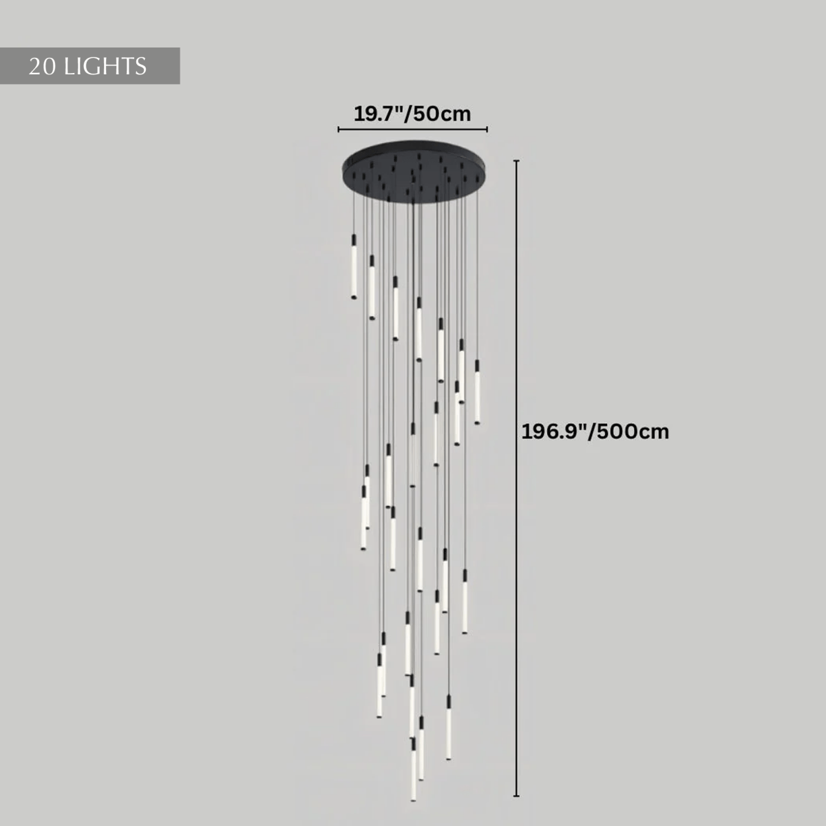 Tinara Staircase Chandelier - Residence Supply