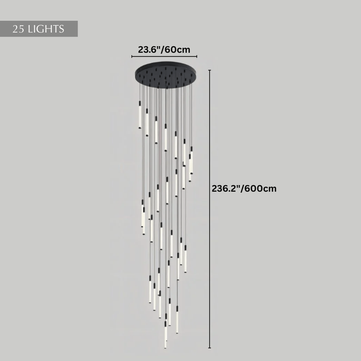 Tinara Staircase Chandelier - Residence Supply