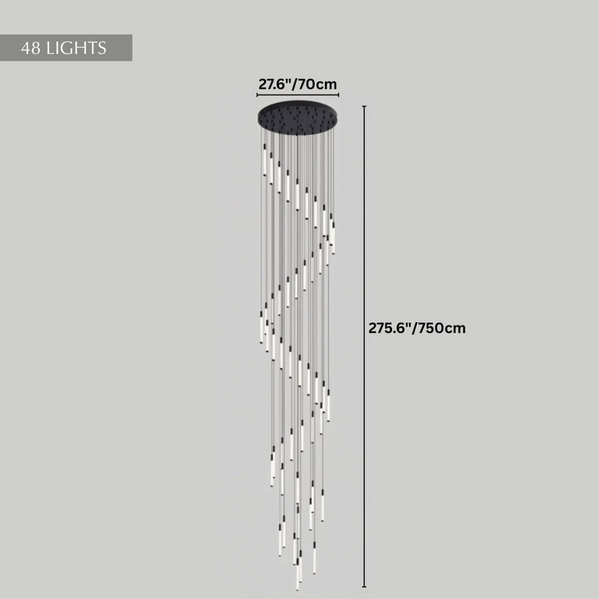 Tinara Staircase Chandelier - Residence Supply