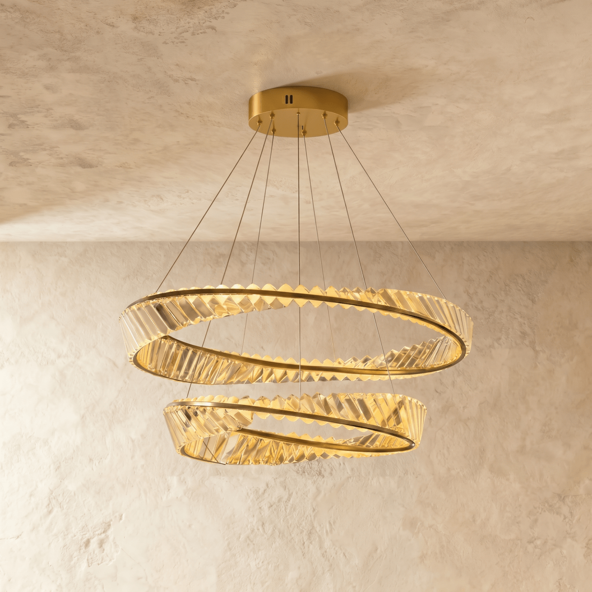 Tiwa 2-Tier Chandelier - Residence Supply