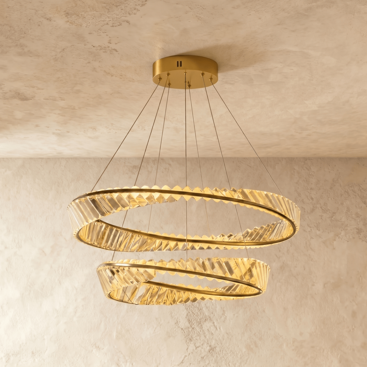 Tiwa 2-Tier Chandelier - Residence Supply