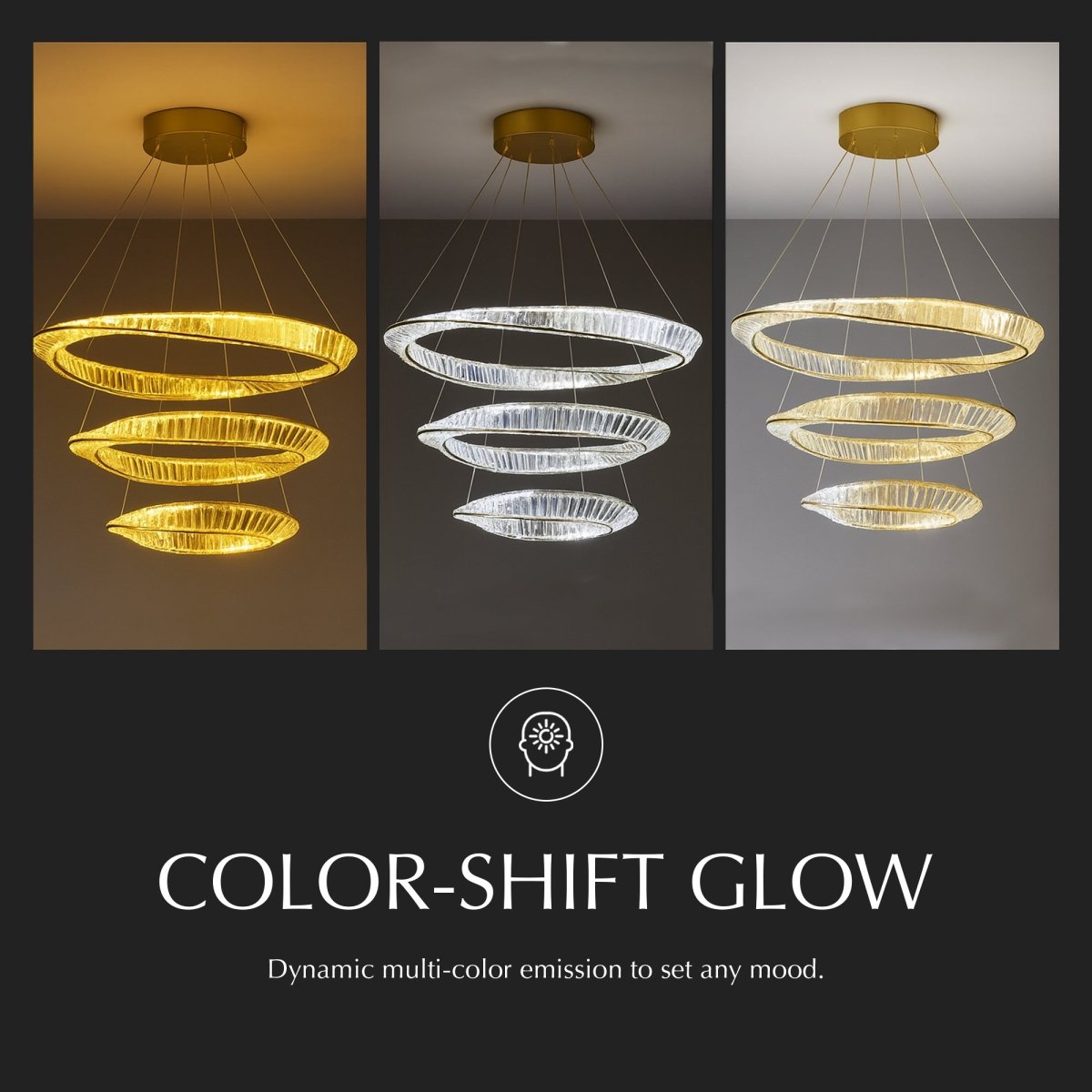 Tiwa 3 - Tier Chandelier - Residence Supply