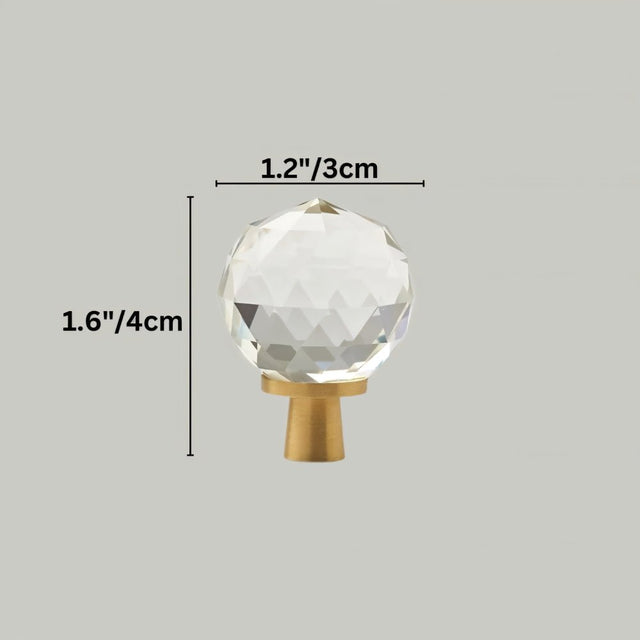 Vara Crystal Knob