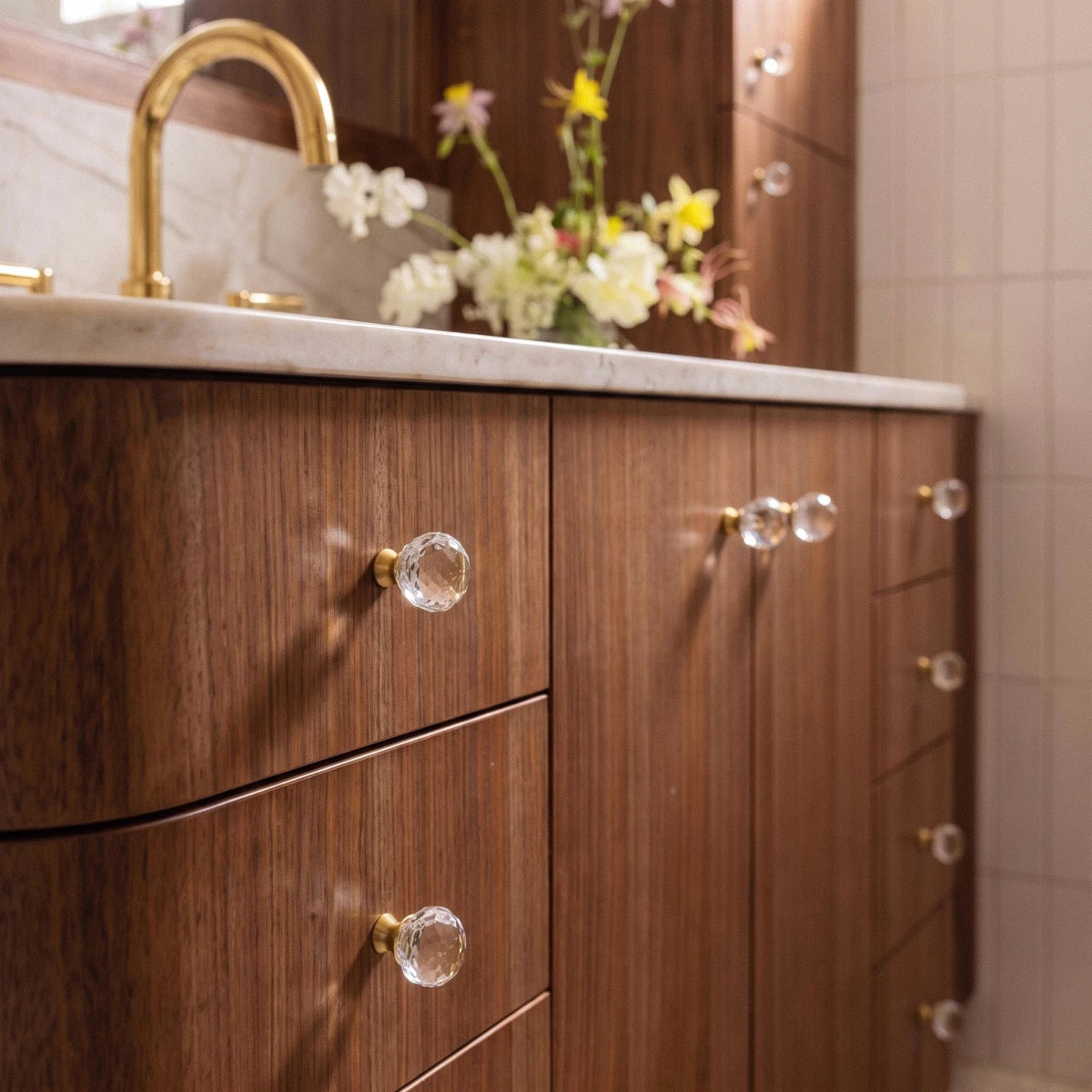 Vara Crystal Knob - Residence Supply