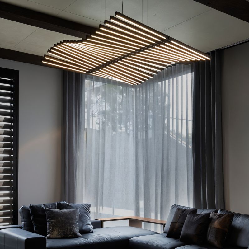 Waves Chandelier