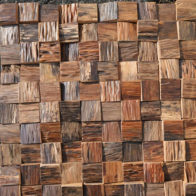 Close-up of Yarit Wood Wall Panel showing detailed wood grain and natural finish, perfect for modern home or office interiors.