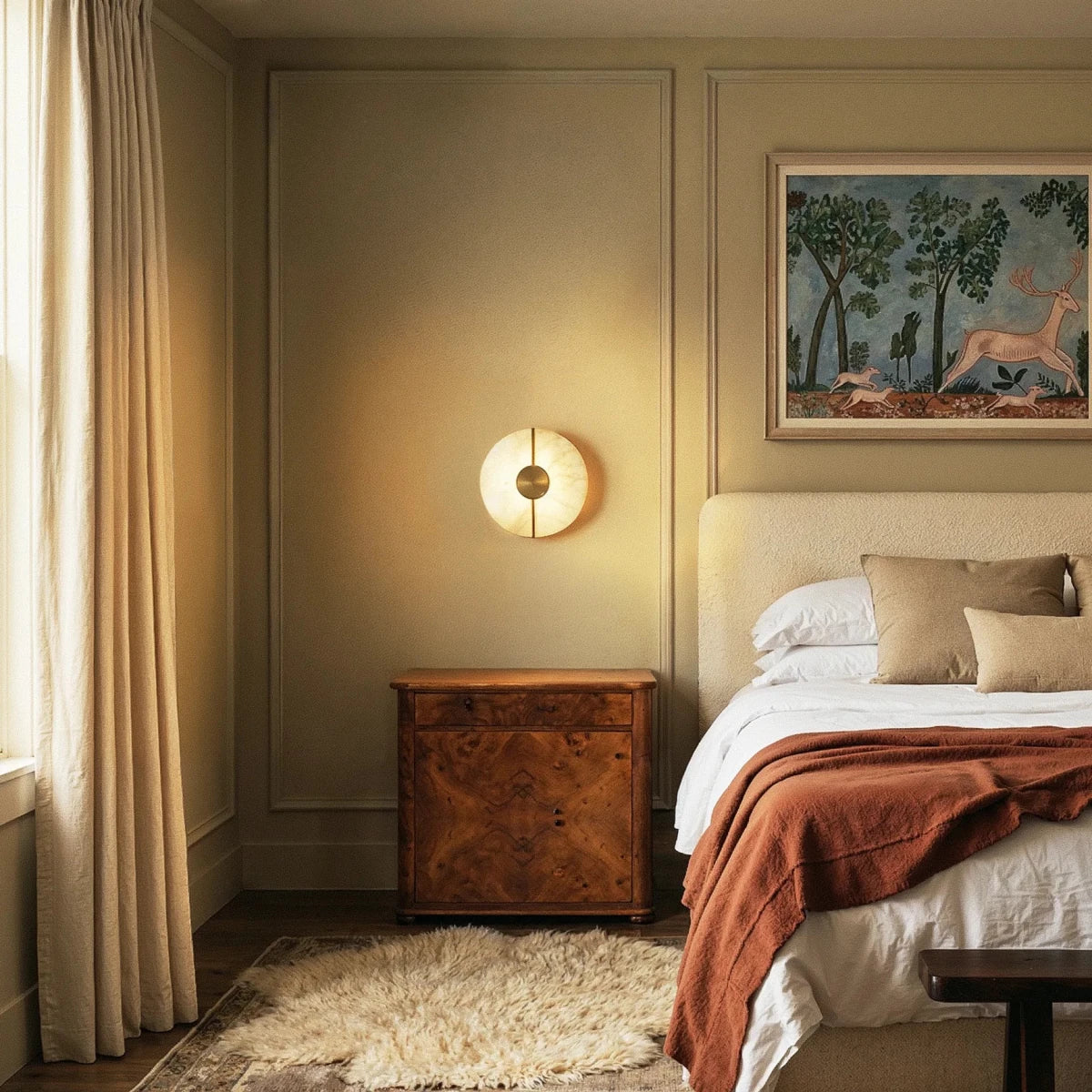 Yohana Alabaster Wall Lamp - Residence Supply