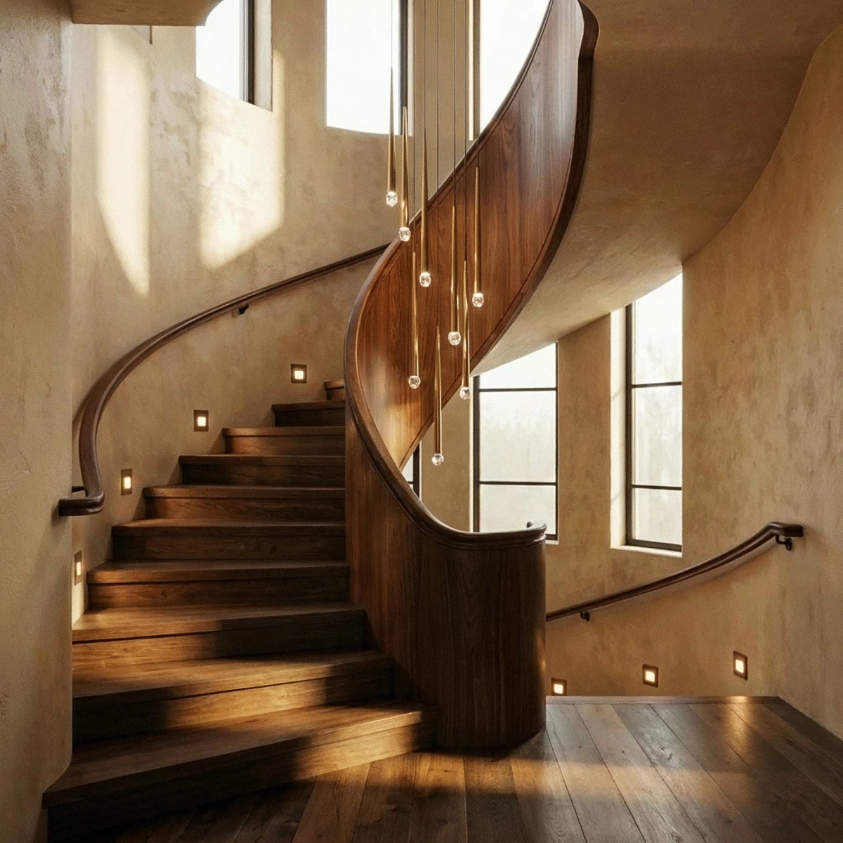 Zimra Staircase Chandelier - Residence Supply