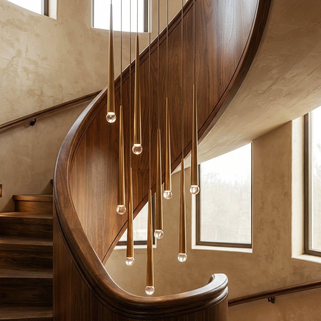 Zimra Staircase Chandelier - Residence Supply