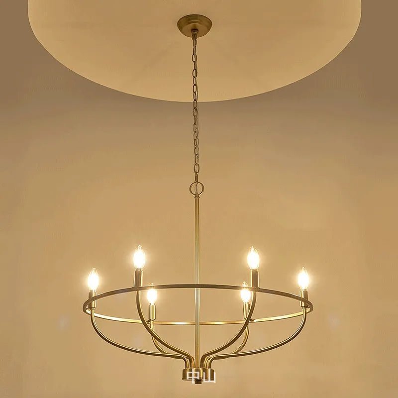 Basit Metal Chandelier