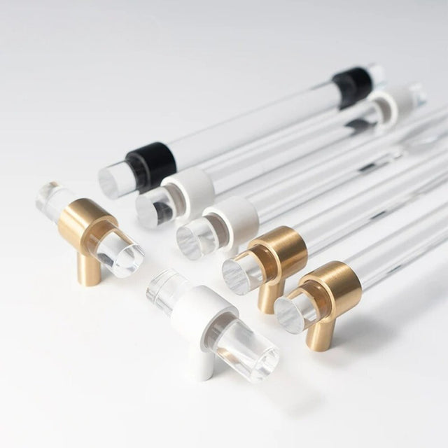 Kuit Transparent Knob & Pull Bar