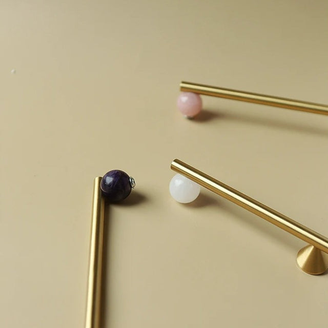 Kwam Crystal Knob & Pull Bar