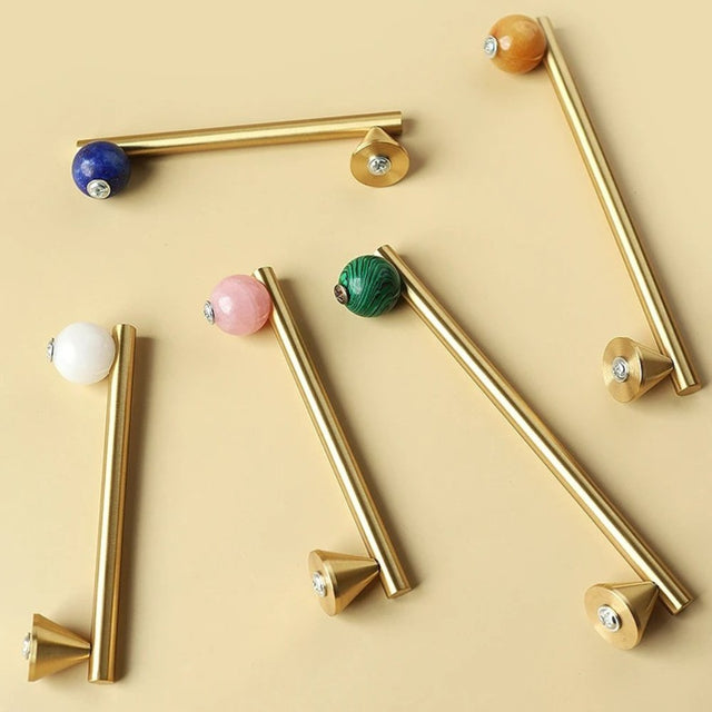 Kwam Crystal Knob & Pull Bar