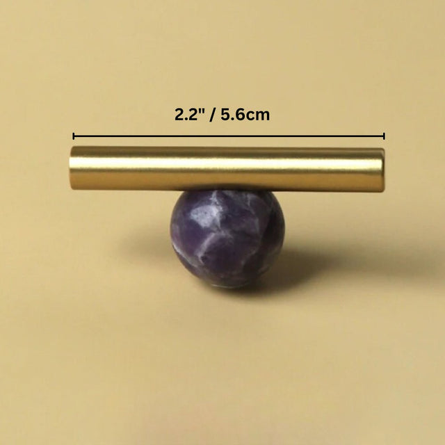Kwam Crystal Knob & Pull Bar