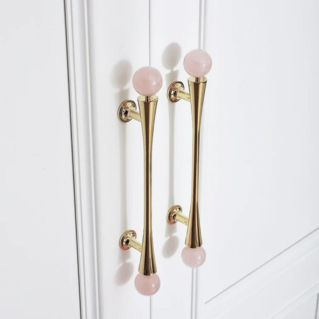 Poma Crystal Knob & Pull Bar