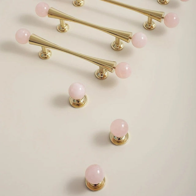 Poma Crystal Knob & Pull Bar