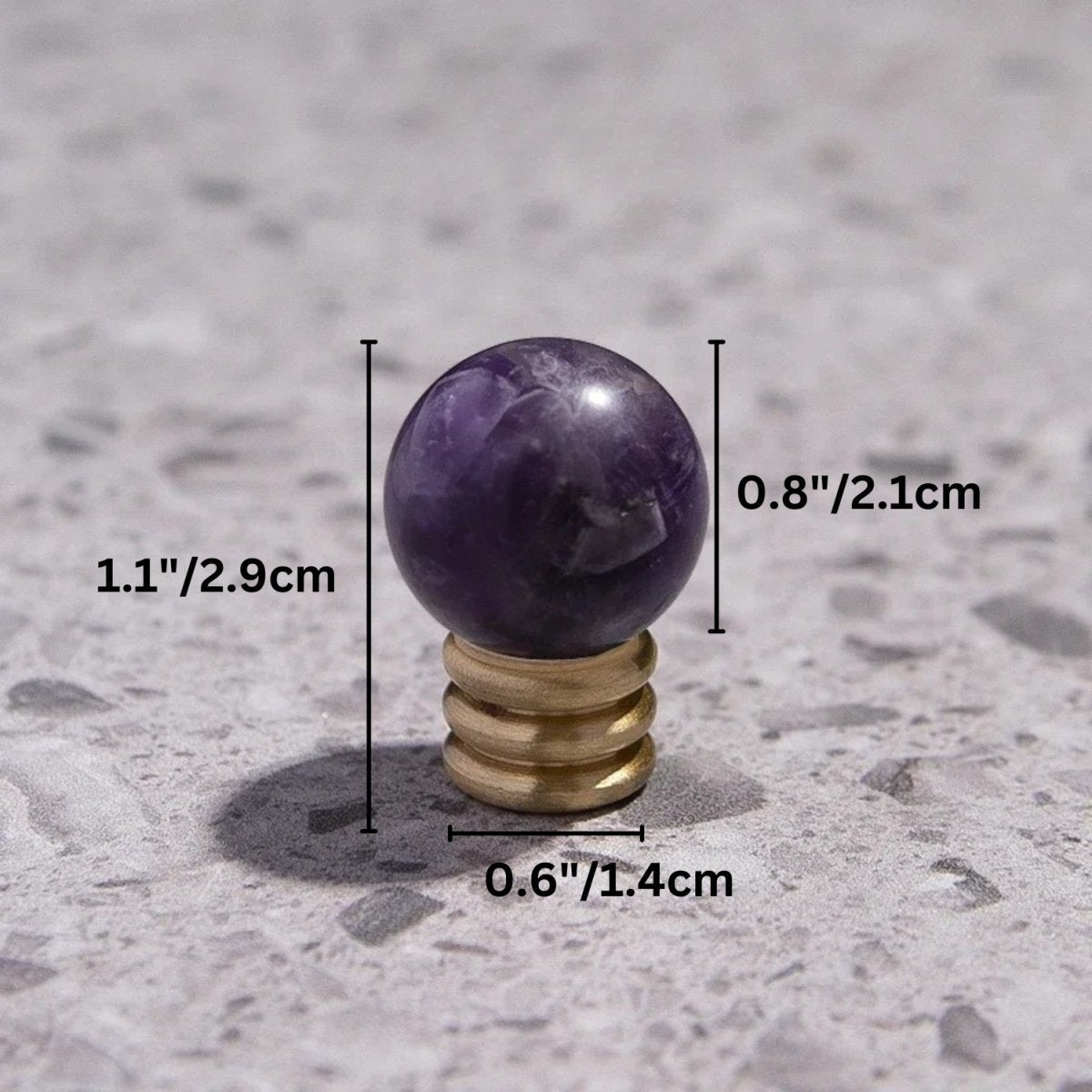Qiu Crystal Knob