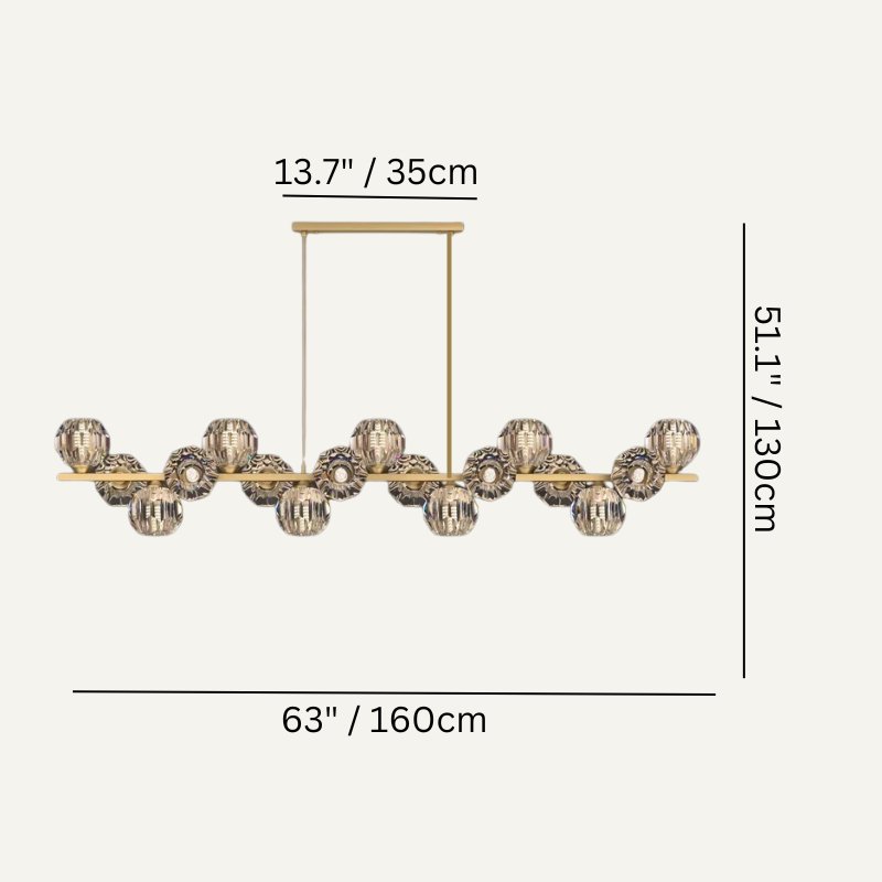Serenity Linear Chandelier