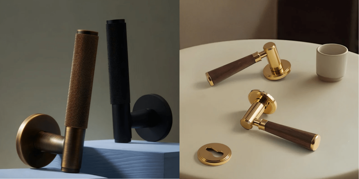 5 Unique Gold Door Handles for Your Home - Residence Supply