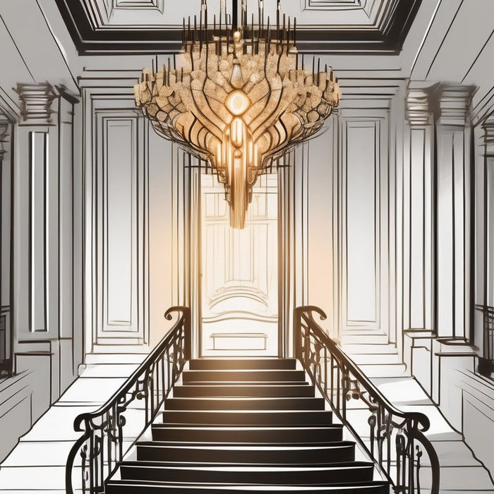 A Guide to Staircase Chandeliers: Adding Elegance to Vertical Spaces - Residence Supply