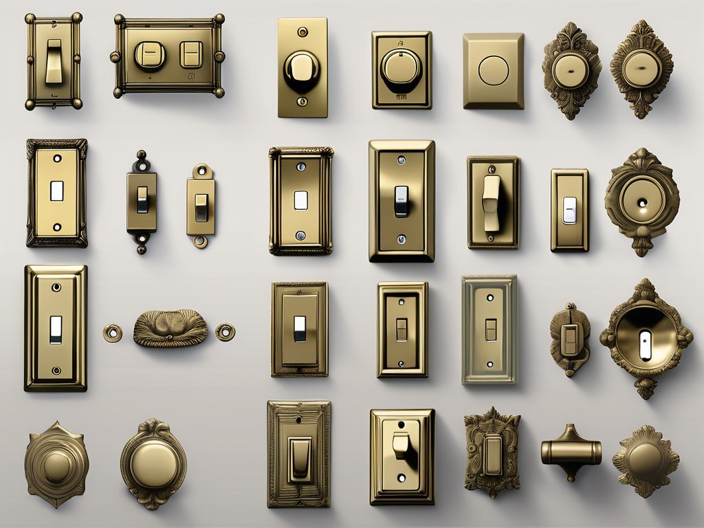 A Journey Through History: The Evolution of Brass Light Switch Design ...