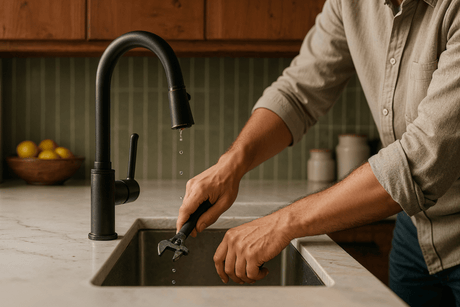 A Step by Step Guide: How to Fix a Kitchen Faucet Leak - Residence Supply