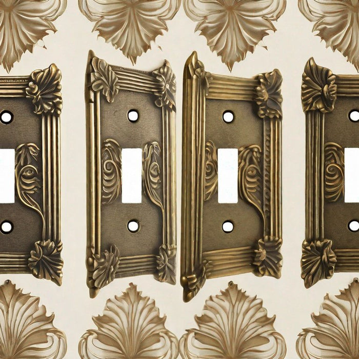 Antique Brass Light Switch Cover: A Nostalgic Decorative Element - Residence Supply