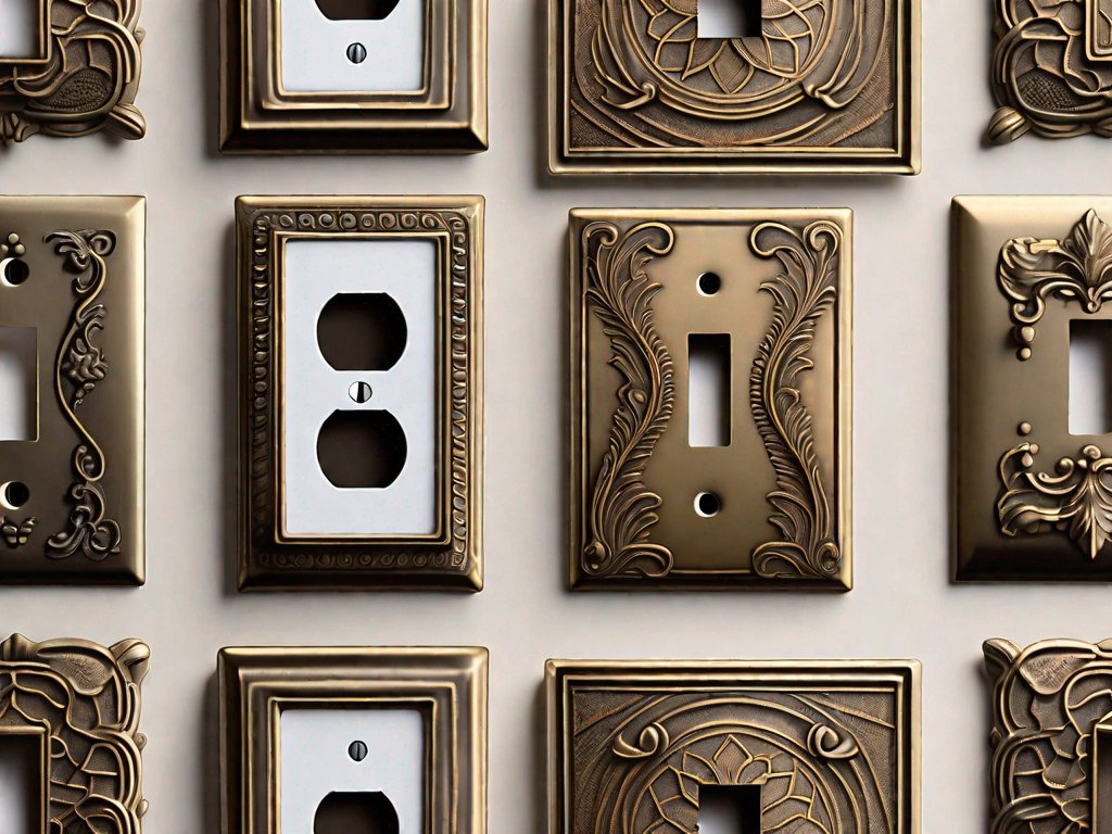 Antique Brass Light Switch Plates: Elegance from a Bygone Era - Residence Supply