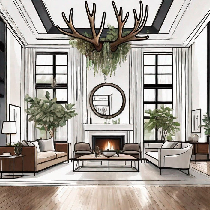 Antler Chandeliers: Blending Natural Elements with Luxury - Residence Supply