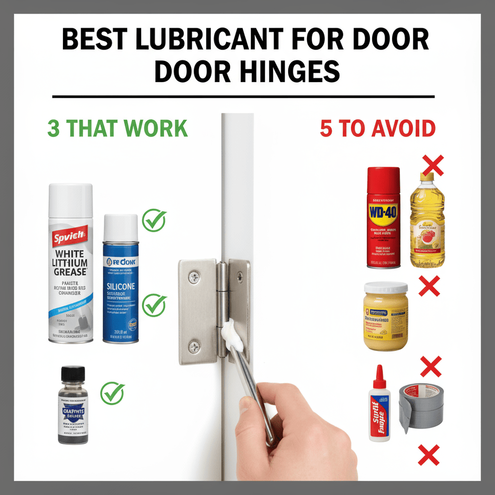 TOP 5 LUBRICANTS FOR SQUEAKY DOOR HINGES REVIEWED visual data 7