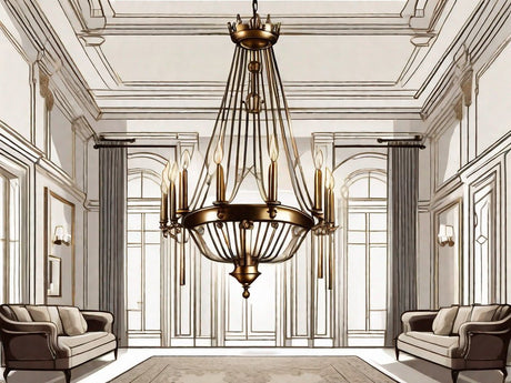 Brass Chandeliers: Adding a Touch of Vintage Glamour - Residence Supply
