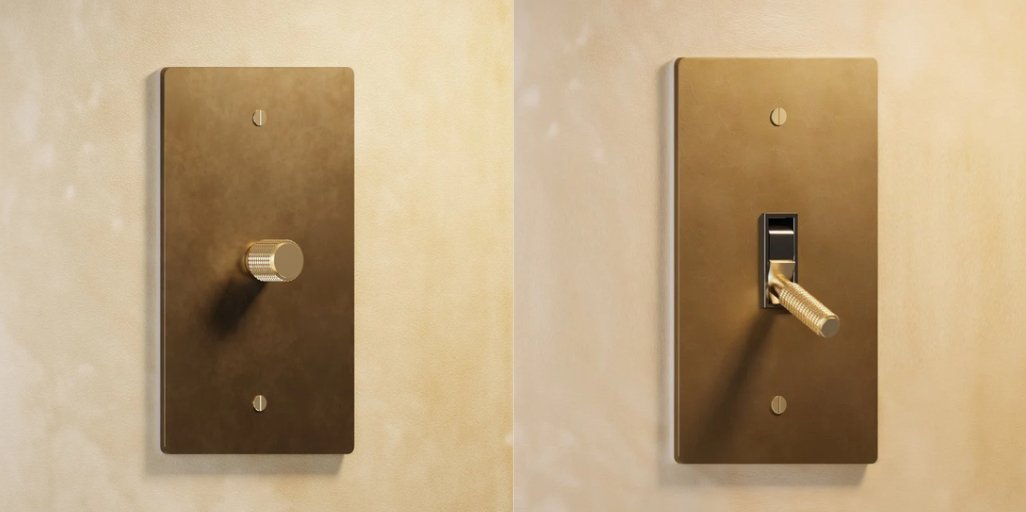 Brass Light Switches - How to Choose the Right Ones - Residence Supply