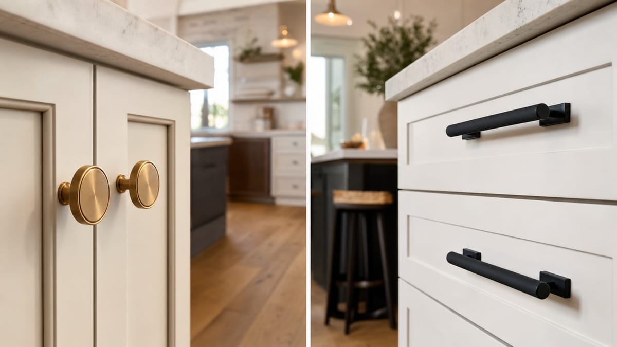 Cabinet Knobs vs Pulls: Which Should You Choose? - Residence Supply