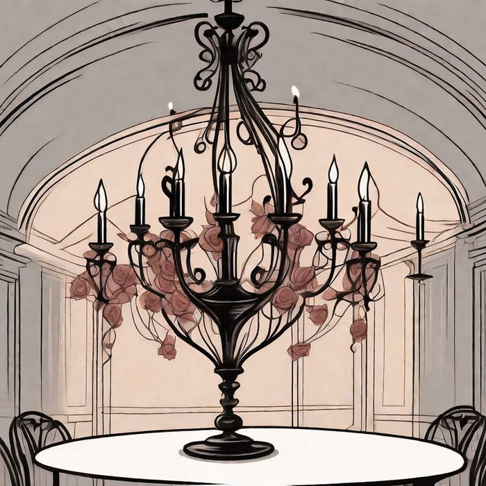 Candle Lit Chandelier: Creating an Atmosphere of Romance - Residence Supply