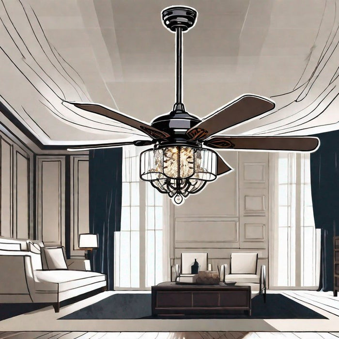 Ceiling Fan Chandelier: The Best of Both Worlds - Residence Supply