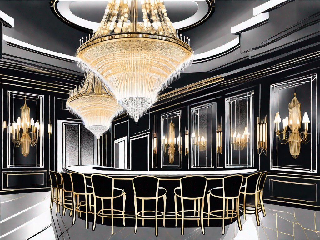 Chandelier Bar Las Vegas: A Synthesis of Glamour and Light - Residence Supply