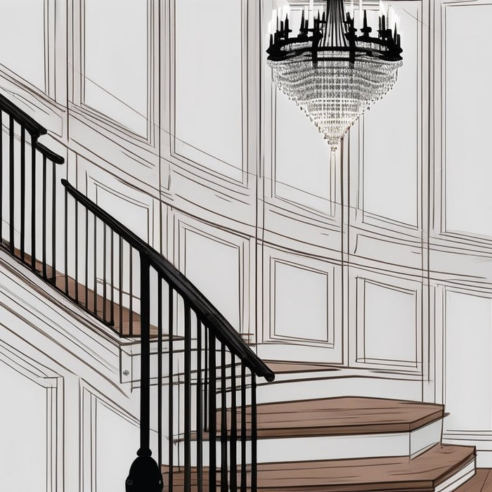 Chandelier Installation: DIY or Professional Help for Staircases? - Residence Supply