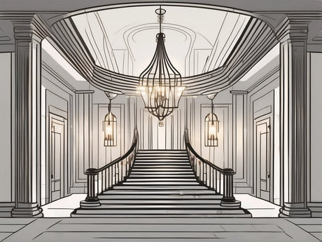 Choosing the Right Bulbs: Illuminating Your Staircase with Chandeliers - Residence Supply