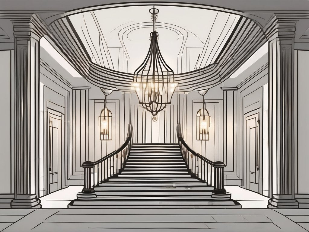 Choosing the Right Bulbs: Illuminating Your Staircase with Chandeliers - Residence Supply